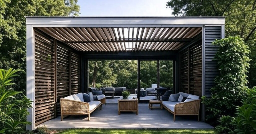 Lamellen veranda: combineer buitenleven met comfort