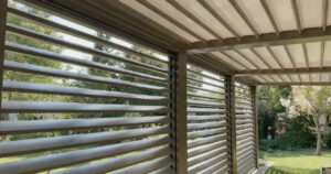 Lamellen overkapping en UV-bescherming: hoe werkt dat precies?